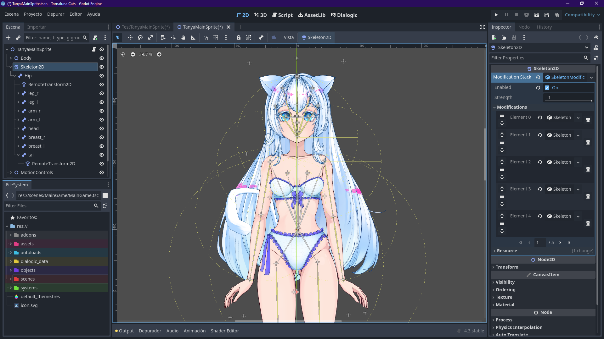 Creating Tanya - Character Sprite Design and Rigging π± cover image.