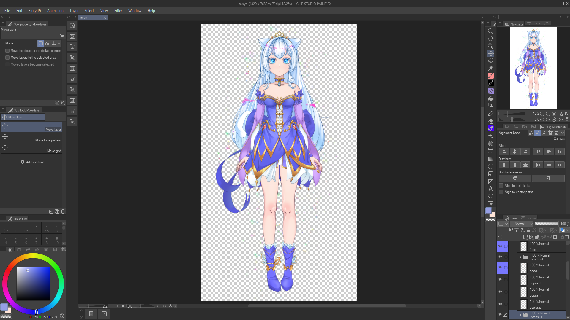 Tanya sprite
